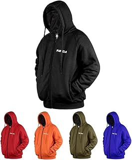 Armored All-Weather Biker Hoodie