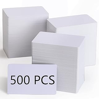 White PVC ID Cards Pack
