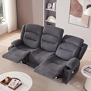 Oversized Heated Massage Recliner