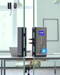 Perfiware 4-in-1 Smart Glass Lock
