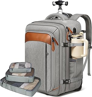 Vancropak Wheeled Travel Backpack