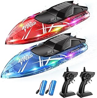 LED RC Boats Duo Pack