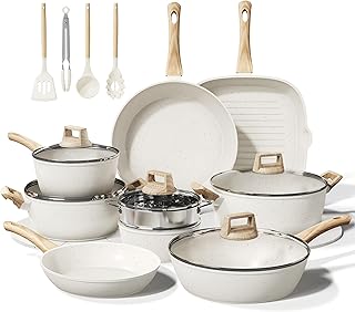 24-Piece Non-Stick Ceramic Cookware