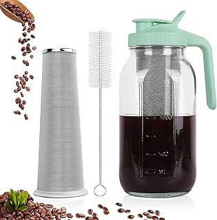 64oz Mason Jar Cold Brewer