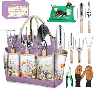 9-Piece Floral Gardening Tools Set