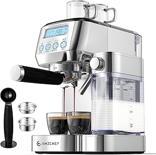 AMZCHEF 20 Bar Espresso Machine