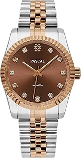 PASCAL Unisex Classic Diamond Watch