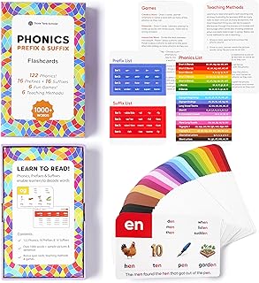 Phonics & Vocabulary Flash Cards
