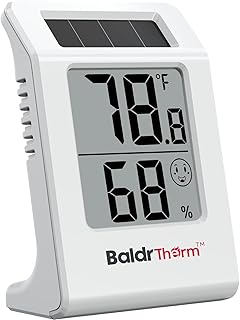 BaldrTherm Solar Indoor Hygro-Thermometer