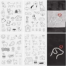 Dog Embroidery Pattern Set