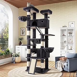 SHA CERLIN Multi-Level Cat Tower
