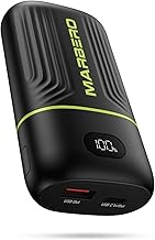 MARBERO Portable Charger 10000mAh Mini Power Bank USB C in&out Fast Charging Battery Pack Compact External Phone Powerbank Compatible with iPhone 16 15 14 13 12 Samsung S22 S21 Google AirPods iPad etc