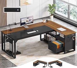 Executive L-Shaped Desk