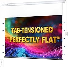 SilverMagic Tensioned Motorized Projector Screen