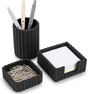 KIBAGA Concrete Desk Organizers