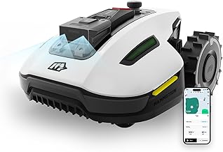 Mammotion YUKA Mini 500 Robotic Lawn Mower for 0.12 Acre, Max. 0.25 Acre, Ultrasense AI Vision+ RTK Positioning, Auto Mapping, App Control, 50% Slope, Perimeter Wire Free, 15 Mowing Zones Management