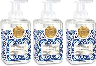 Michel Design Works Indigo Seas 3-PACK Foaming Hand Soaps, 17.8 fl oz each