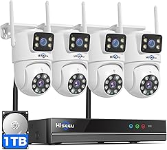 Hiseeu 5G WiFi Security Cameras