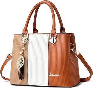 SiMYEER Leather Tote Handbag