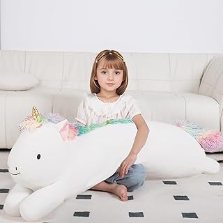 Giant Rainbow Unicorn Plush