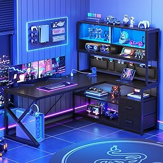 SEDETA L-Shaped Gaming Desk