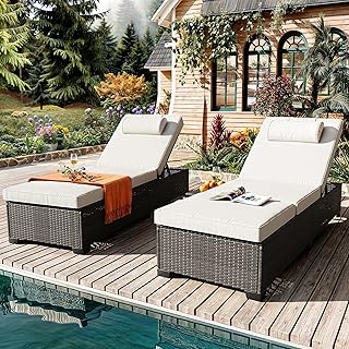 Wicker Chaise Lounge Chairs