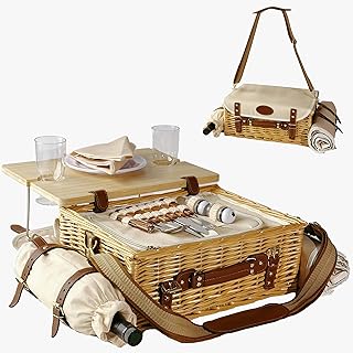 Wicker Picnic Kit for Two