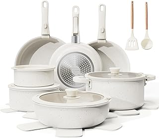 22-Piece Ceramic Nonstick Cookware