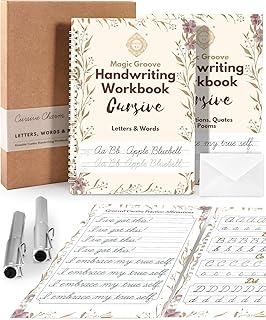 UNCLE EJ Grooved Cursive Workbook