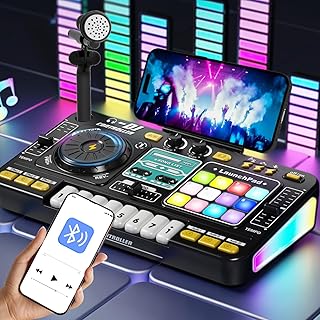 Kids Bluetooth DJ Mixer Set