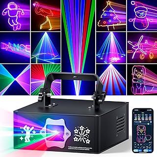 3D RGB DJ Laser Lights