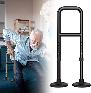 Stand Assist Aid for Elderly, Adjustable Height Assistive Devices for Elderly, Portable Mobile Daily Living Support Tool for Indoor, Outdoor, Garden Housework to Help Elderly Get Up from Floor
