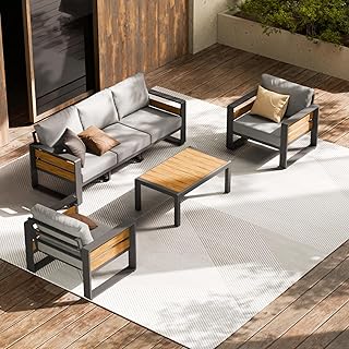 ZANDOR 4-Piece Patio Set