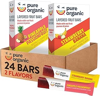 Organic Vegan Fruit Snack Bars