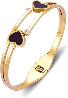 Gold-Plated Stainless Steel Bangle