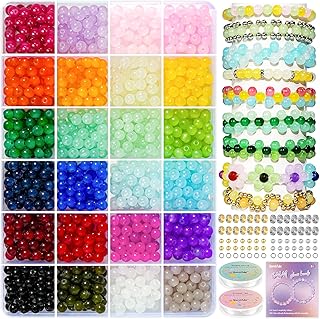 Sunlode 1400pcs Glass Bead Kit