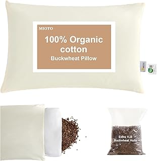 Organic Adjustable Buckwheat Sleep Pillow