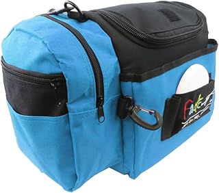 Fade Crunch Disc Golf Bag – Lightweight, Durable, and Insulated Shoulder Bag for All Skill Levels - Practice Bag - Lightweight Bag for night golf