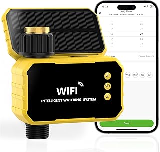 Smart Solar WiFi Sprinkler Timer
