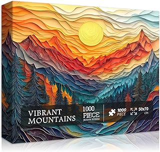 Mountain Sunset Jigsaw Puzzle
