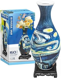 3D LED Flower Vase Puzzle