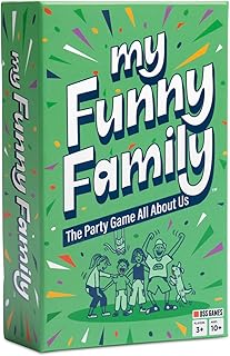 My Funny Family [Fun Card Game for Kids, Adults, Families | Great for Parties, Game Nights, Travel Games, Camping, Vacation | Easy to Learn & Family Friendly | Family Games Ages 10 & Up]