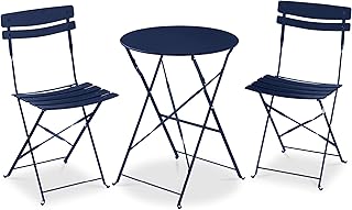 Space-Saving 3-Piece Bistro Set