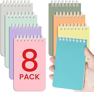Mini Spiral Nursing Notepad Set