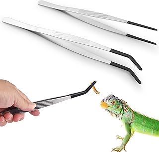 Reptile Feeding and Terrarium Tongs