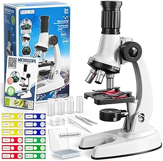 Kids' Microscope Kit 100X-1200X