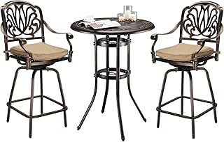 VINGLI 3-Piece Outdoor Bar Set
