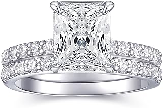 AONED Cubic Zirconia Engagement Rings