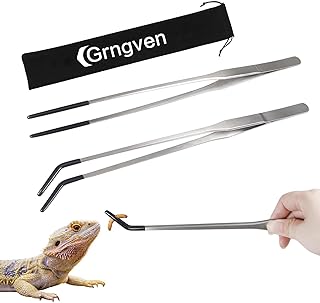 Reptile Feeding Stainless Tongs