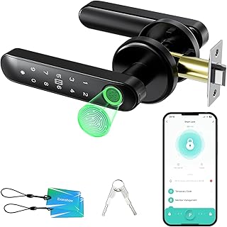 5-in-1 Biometric Keyless Door Lock